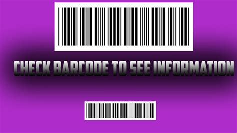 how to check barcode authenticity